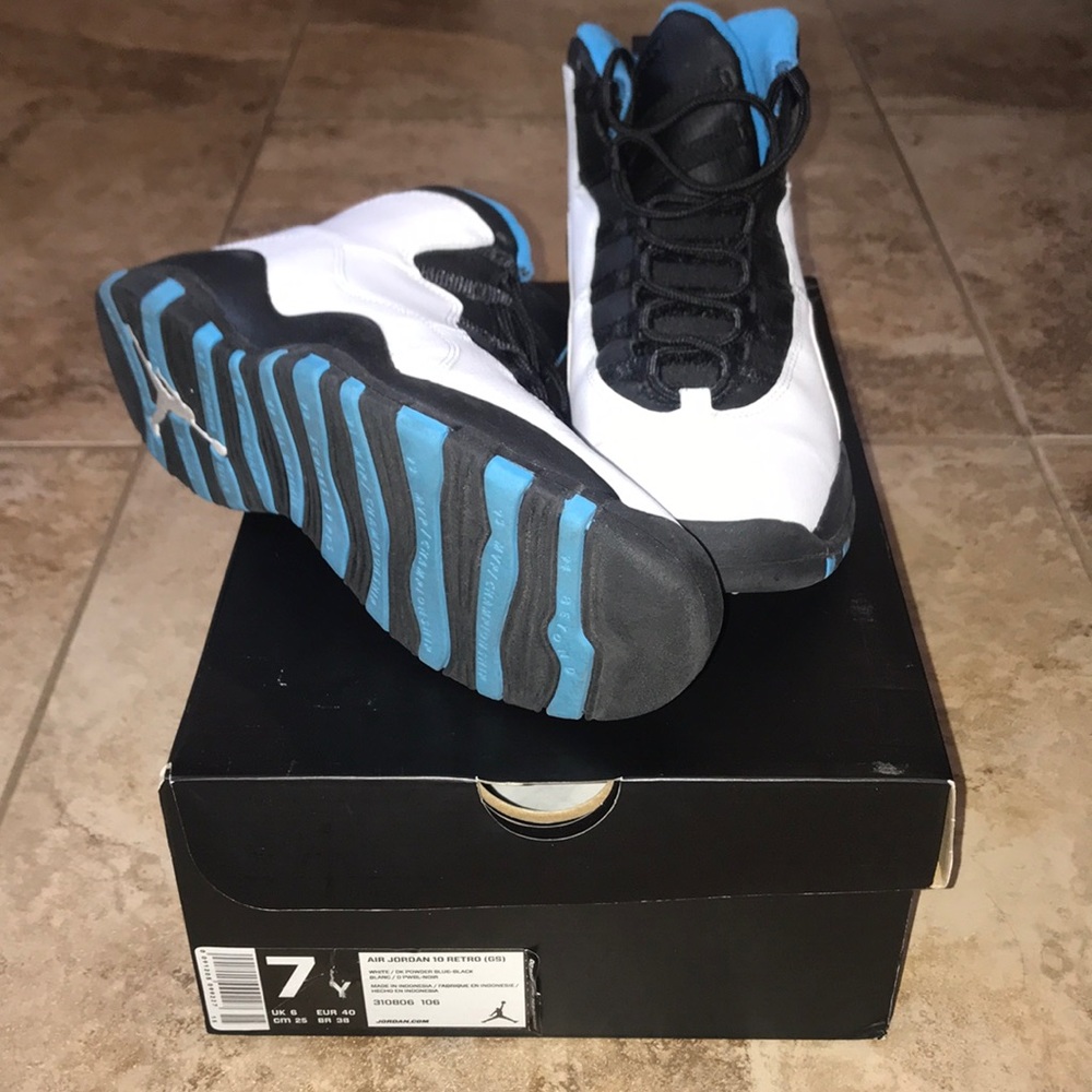 Jordan 10s Powder Blue